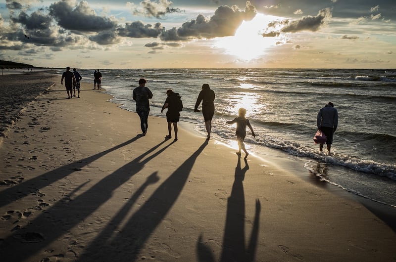 Beach Strolling